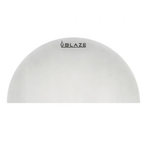 Blaze Kamado Half Round Heat Deflection Plate